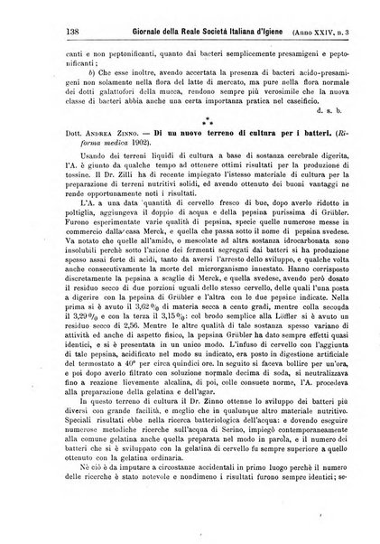 Giornale della Società italiana d'igiene