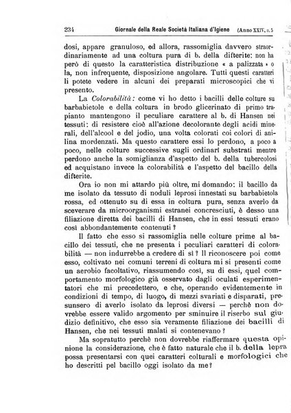 Giornale della Società italiana d'igiene