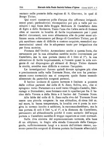 Giornale della Società italiana d'igiene