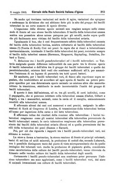 Giornale della Società italiana d'igiene