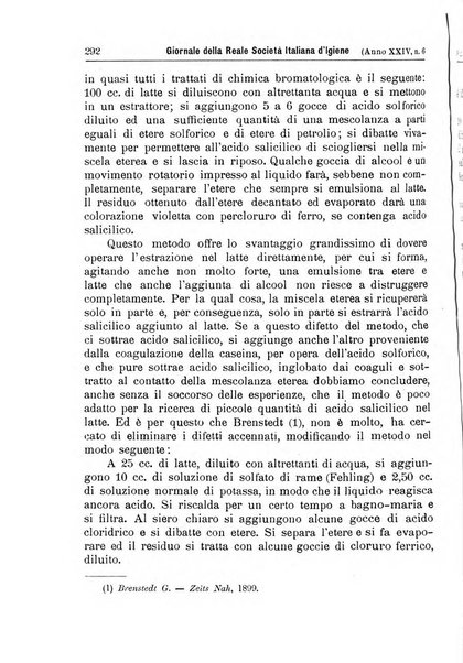 Giornale della Società italiana d'igiene