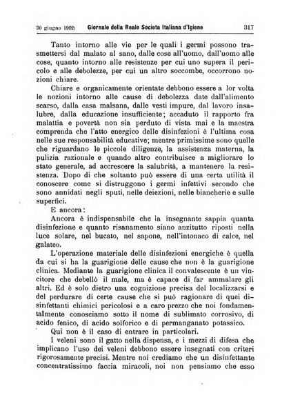 Giornale della Società italiana d'igiene