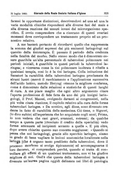 Giornale della Società italiana d'igiene