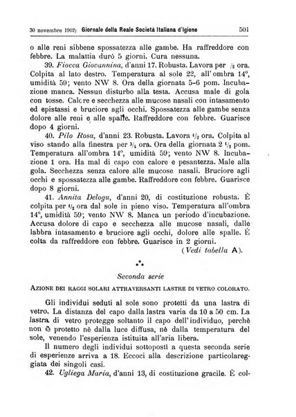 Giornale della Società italiana d'igiene