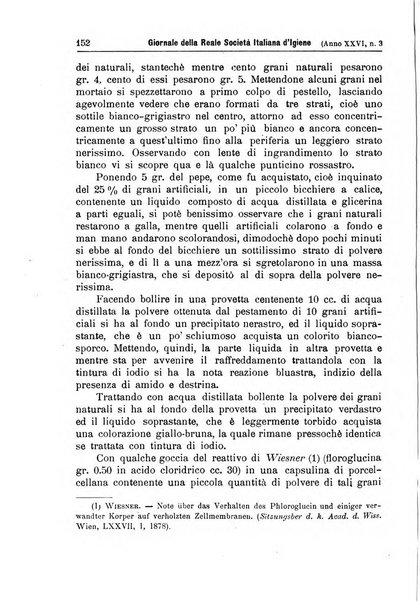 Giornale della Società italiana d'igiene