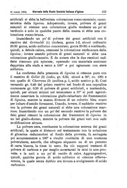 Giornale della Società italiana d'igiene