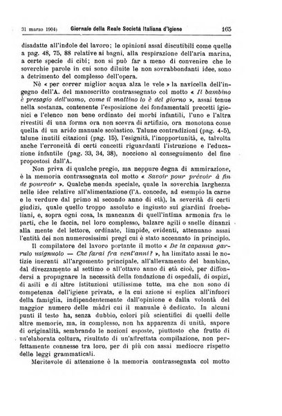 Giornale della Società italiana d'igiene