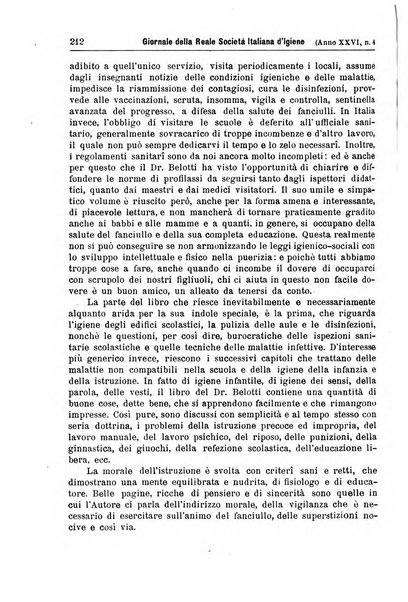 Giornale della Società italiana d'igiene