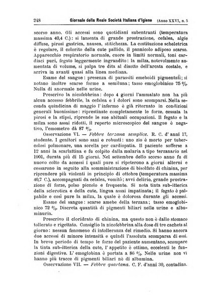 Giornale della Società italiana d'igiene