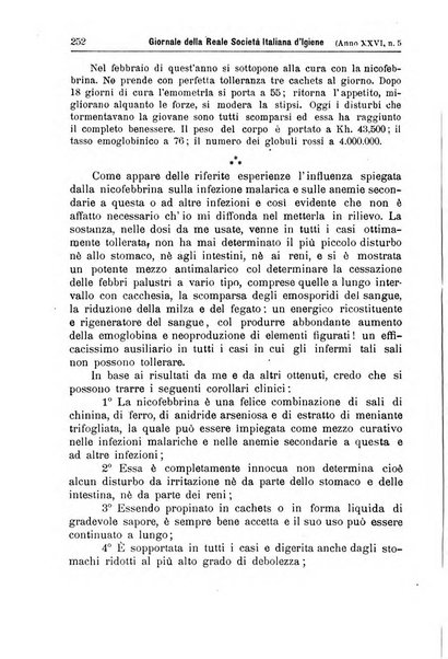 Giornale della Società italiana d'igiene