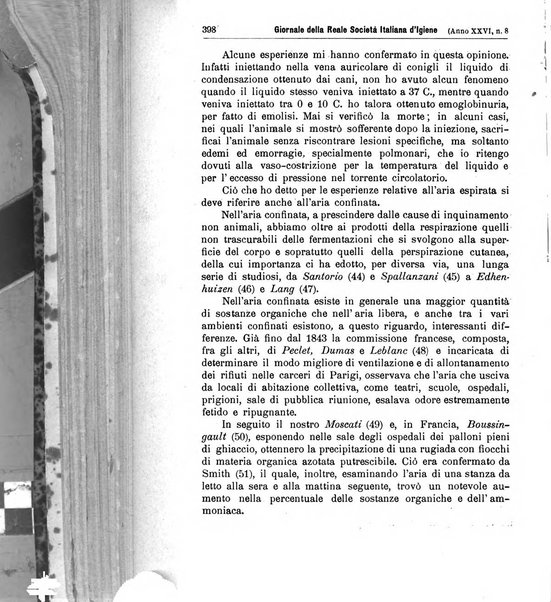 Giornale della Società italiana d'igiene