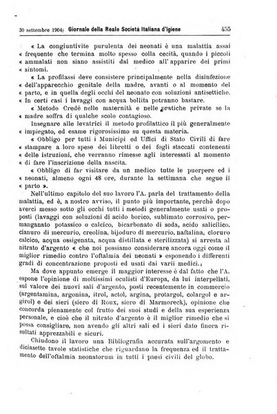 Giornale della Società italiana d'igiene