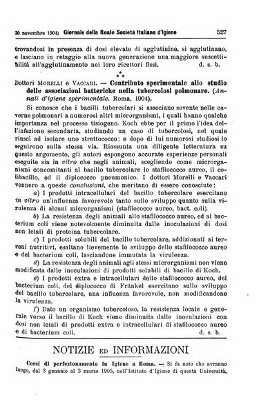 Giornale della Società italiana d'igiene