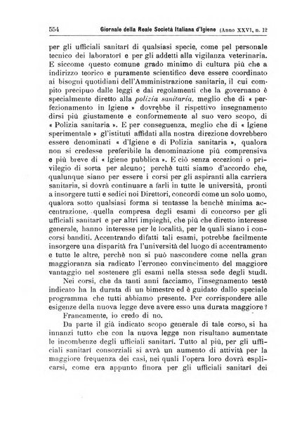 Giornale della Società italiana d'igiene