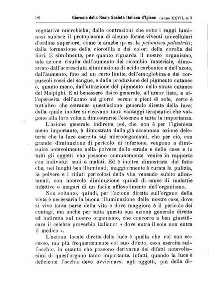 Giornale della Società italiana d'igiene