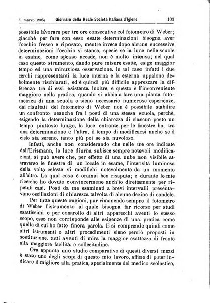 Giornale della Società italiana d'igiene