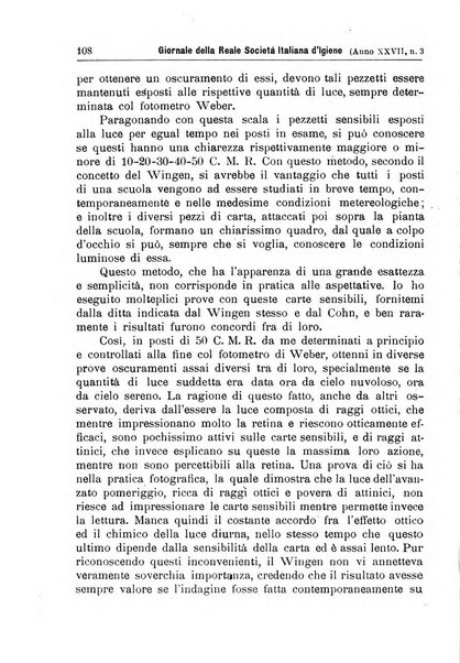 Giornale della Società italiana d'igiene