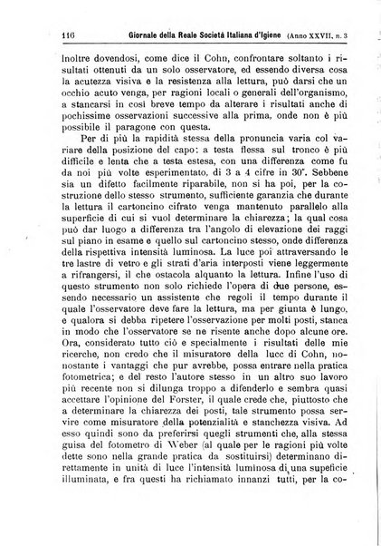 Giornale della Società italiana d'igiene