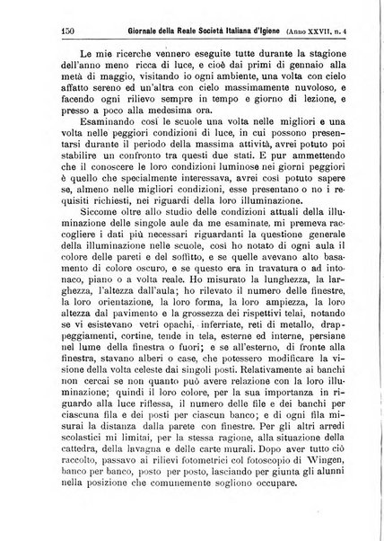 Giornale della Società italiana d'igiene