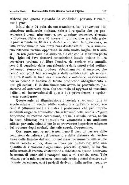 Giornale della Società italiana d'igiene