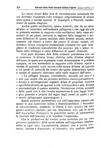 Giornale della Società italiana d'igiene