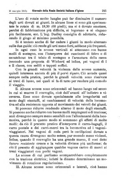 Giornale della Società italiana d'igiene