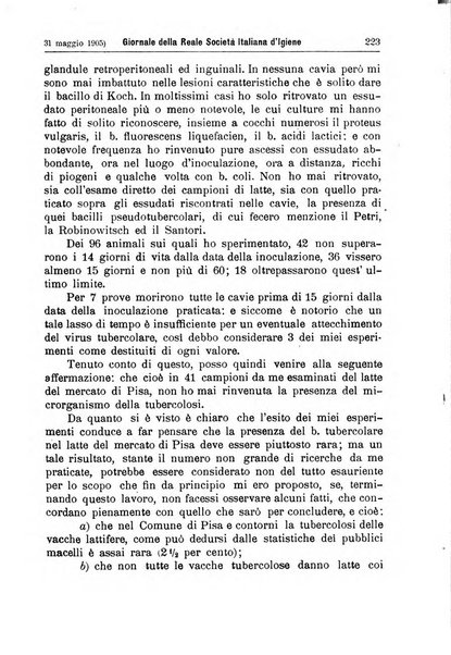 Giornale della Società italiana d'igiene