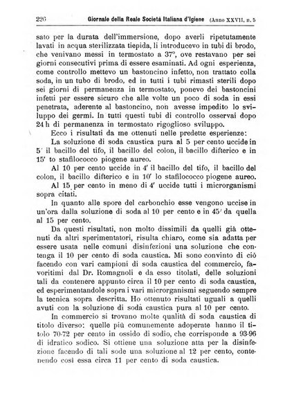 Giornale della Società italiana d'igiene