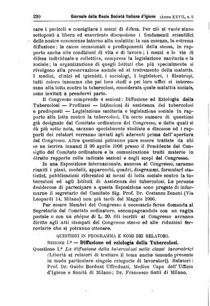 Giornale della Società italiana d'igiene