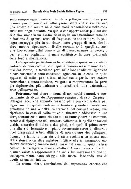 Giornale della Società italiana d'igiene