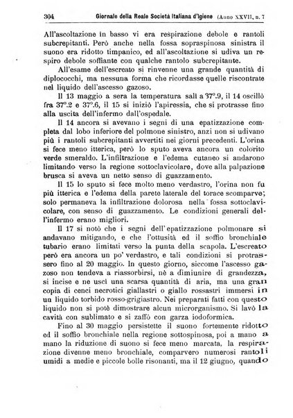 Giornale della Società italiana d'igiene