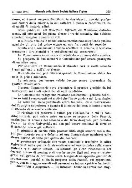 Giornale della Società italiana d'igiene