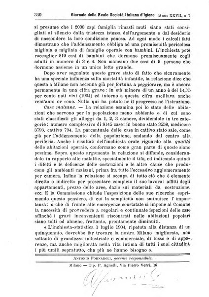 Giornale della Società italiana d'igiene