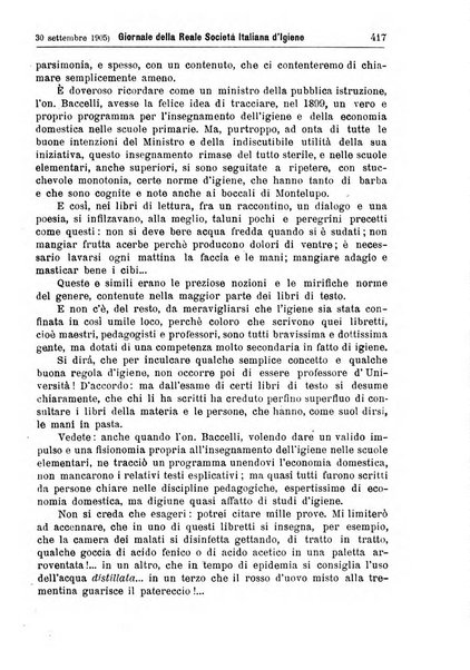 Giornale della Società italiana d'igiene