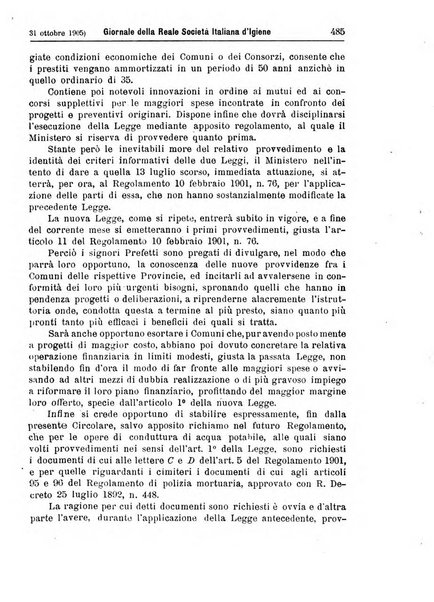 Giornale della Società italiana d'igiene