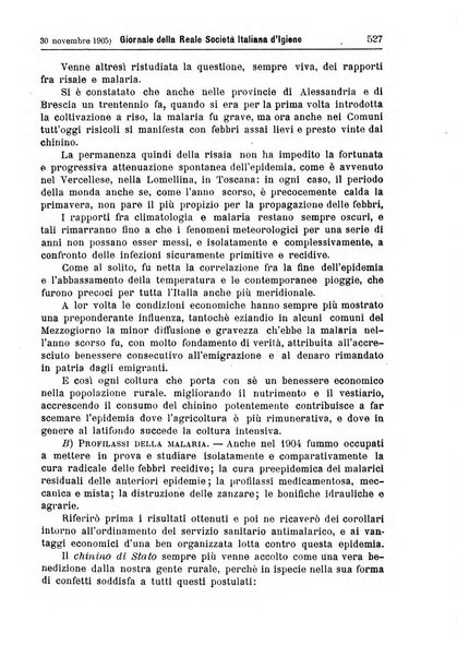 Giornale della Società italiana d'igiene