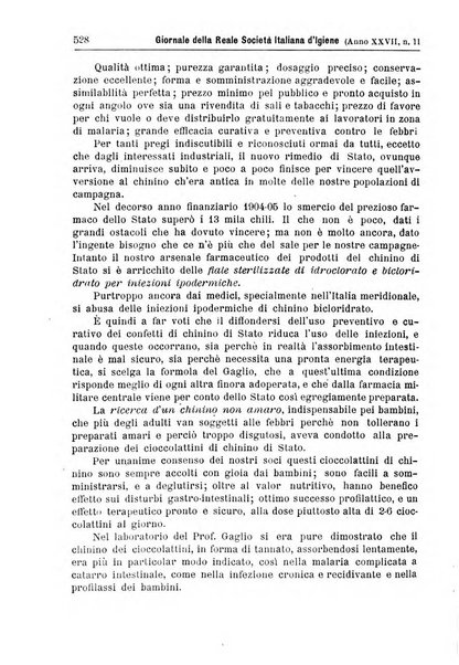 Giornale della Società italiana d'igiene