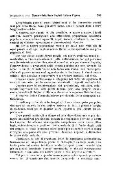 Giornale della Società italiana d'igiene