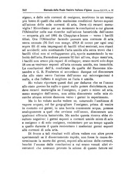 Giornale della Società italiana d'igiene