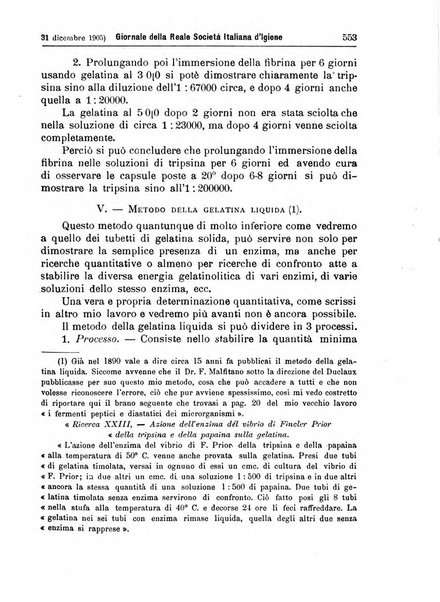 Giornale della Società italiana d'igiene