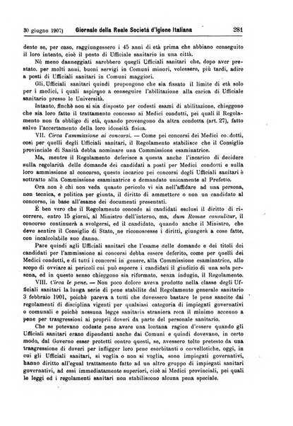 Giornale della Società italiana d'igiene