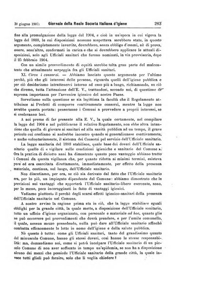 Giornale della Società italiana d'igiene