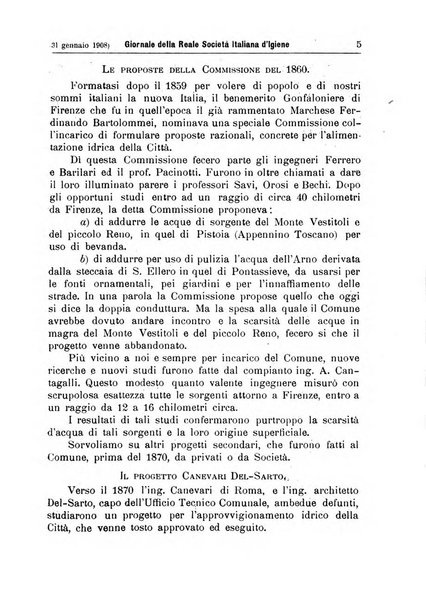 Giornale della Società italiana d'igiene