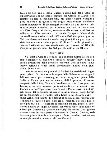 Giornale della Società italiana d'igiene