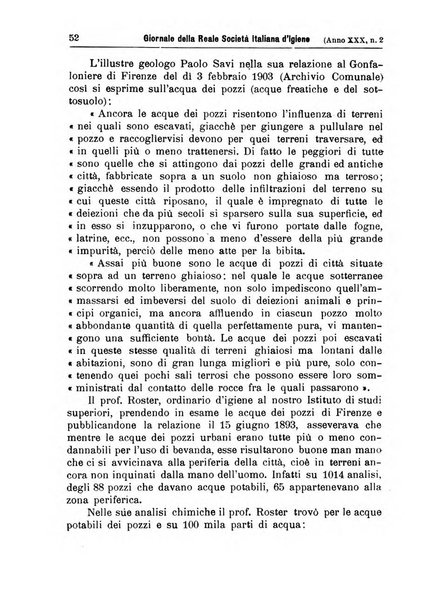 Giornale della Società italiana d'igiene