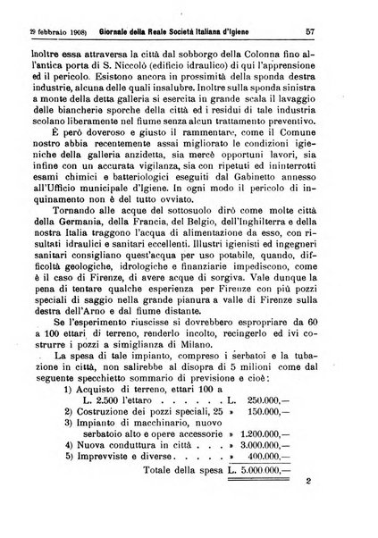 Giornale della Società italiana d'igiene