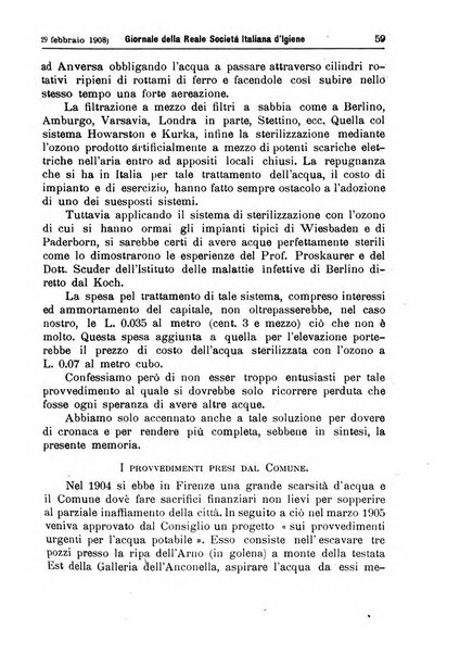 Giornale della Società italiana d'igiene