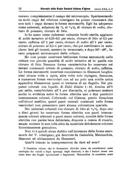 Giornale della Società italiana d'igiene