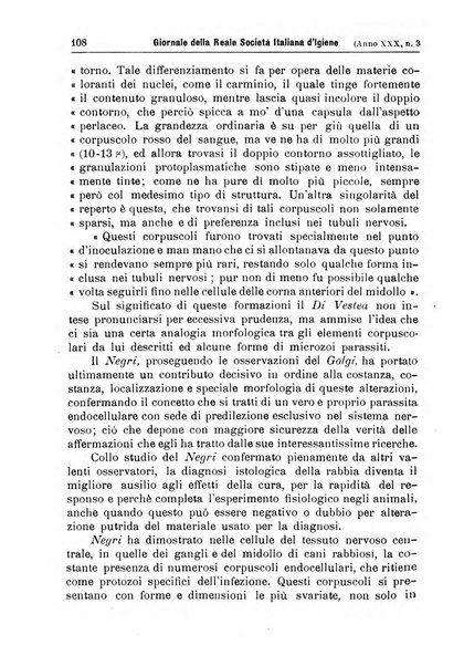 Giornale della Società italiana d'igiene