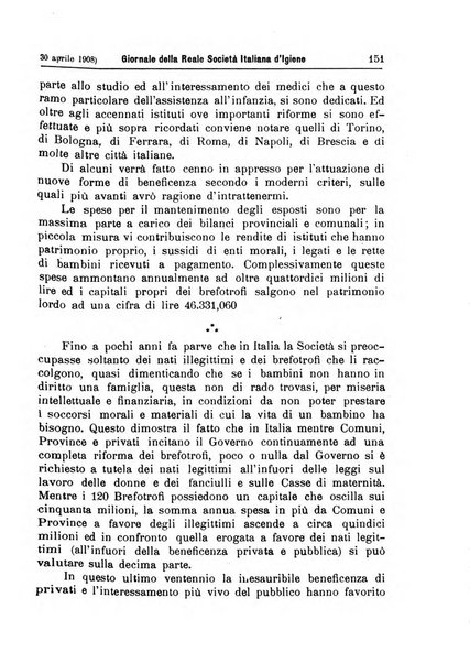 Giornale della Società italiana d'igiene